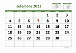 Calendário Setembro 2023 | WikiDates.org