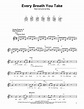 Every Breath You Take (Easy Guitar) - Print Sheet Music Now