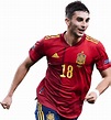 Ferran Torres Spain football render - FootyRenders