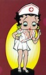 La enfermera Betty Boop | Betty cartoon, Betty boop cartoon, Betty boop art