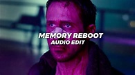 Memory reboot - [audio edit] - YouTube
