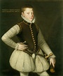 A portrait of a young Rudolf II, Emperor of Austria. by Alonso Sánchez ...