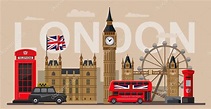 Vector de Gran Bretaña — Ilustración de stock #90604570 | Pattern art ...