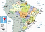 Mapa de Brasil para imprimir | Descargar GRATIS