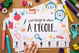 Affiches premier jour d'école rentrée 2022/2023 nounou, crèche, ps, ms ...