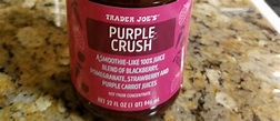 Purple Crush Fruit Juice | Trader Joe's Purple Crush Fruit Juice Review