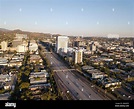 Aerial views of Glendale, California Stock Photo - Alamy