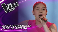 Nadja Quintanilla - Flor de retama | Audiciones a ciegas | Temporada ...