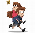 dipper and mabel walk together by DIEGOZkay on DeviantArt | Gravity ...