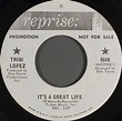 Trini Lopez - It's A Great Life | Releases | Discogs