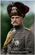 Colourised photograph of Generalfeldmarschall (Field Marshall) August ...