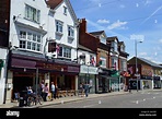 High Street, Walton-on-Thames, Surrey, England, United Kingdom Stock ...