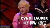 Cyndi Lauper – Hey Now (Girls Just Want to Have Fun) – LIVE - YouTube