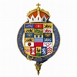 Gartered arms of Leopold George Frederick, Duke of Saxe-Coburg-Saalfeld ...