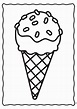 Coloring Pages Ice Cream Preschool Activity Coloring Book Vector ...