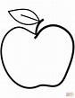 Dibujo de Dibujo de una Manzana para colorear | Dibujos para colorear ...