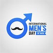 Día internacional del hombre | Vector Premium