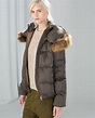 ZARA - WOMAN - DOWN JACKET WITH FUR COLLAR Really want this one ...