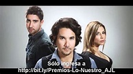 Alex, Jorge y Lena nominados al Premio "Lo Nuestro 2011" - YouTube