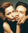David Duchovny and Gillian Anderson by Mark Seliger US Magazine (May 1997) | X files, Gillian ...