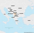 Where Is Kosovo On A Map Of Europe - Real Map