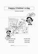 Happy Childrens´ Day - ESL worksheet by ambota