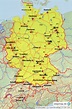 StepMap - Deutschland Übersicht - Landkarte für Deutschland