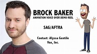 Brock Baker - Animation Voice Over Demo Reel - YouTube