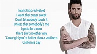 Maroon 5 - Sugar (Lyrics) - YouTube