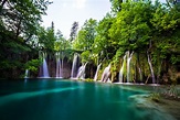 Wasserfall Nationalpark Plitvicer Seen, Kroatien Foto & Bild ...