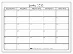 Calendário de junho de 2023 para imprimir “Brasil (DS)” - Michel Zbinden BR