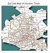 Printable Houston Zip Code Map