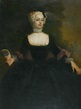 ca. 1740 Wilhelmine von Hessen-Kassel by circle of Antoine Pesne ...