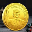 Donald Trump President OFFICIAL GOLD Dollar Commemorative Coin - Etsy