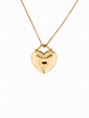 Tiffany & Co. 18K Puffed Heart Necklace - Necklaces - TIF35909 | The ...