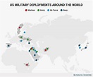 5 Maps Show Major Hotspots Where US Military Is Currently Deployed