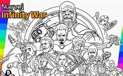 Avengers Infinity War Printable Coloring Pages