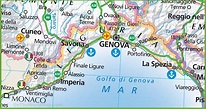 Large map of Liguria - Ontheworldmap.com