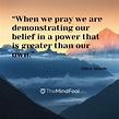 Power Of Prayer | 20 Power of Prayer Quotes | Believing in The Power of ...