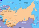 Clickable map of the Soviet Union (as of 1940-1956)