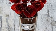Spoil Your Valentine With a Bouquet of Beef Jerky Flowers | Mental Floss