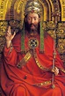 Jan van Eyck Ghent Altarpiece - God portrayed as a king | Jan van eyck ...
