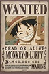 One Piece Wanted Luffy New 2 61 x 91.5cm Maxi Poster | One piece comic ...