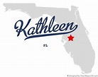 Map of Kathleen, FL, Florida