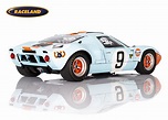 Ford GT40 Gulf John Wyer Automotive Sieger Le Mans 1968 - Maßstab 1:12 ...