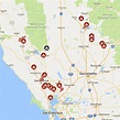 Map Of Sonoma County Fires - Maping Resources