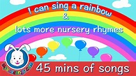 I Can Sing A Rainbow & Lots More Nursery Rhymes | Nursery rhymes ...