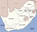 Mapa de Sudáfrica - datos interesantes e información sobre el país