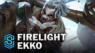 Firelight Ekko Skin Spotlight - League of Legends - YouTube
