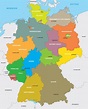 ≡ Deutsche Bundesländer Einwohnerzahl, Ausländeranteil (Liste), Flagge